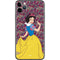 Disney Snow White Character with Floral Pattern iPhone 11 Pro Max Skin
