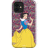 Disney Snow White Character with Floral Pattern iPhone 12 Impact Case