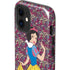 Disney Snow White Character with Floral Pattern iPhone 12 Impact Case