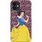 Disney Snow White Character with Floral Pattern iPhone 12 Mini Lite Case