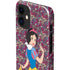 Disney Snow White Character with Floral Pattern iPhone 12 Mini Lite Case