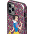 Disney Snow White Character with Floral Pattern iPhone 12 Pro Max Impact Case