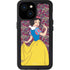 Disney Snow White Character with Floral Pattern iPhone 13 Mini Waterproof Case