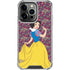 Disney Snow White Character with Floral Pattern iPhone 13 Pro Clear Case