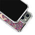Disney Snow White Character with Floral Pattern iPhone 13 Pro Clear Case