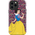 Disney Snow White Character with Floral Pattern iPhone 13 Pro Max Impact Case