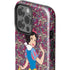 Disney Snow White Character with Floral Pattern iPhone 13 Pro Max Impact Case