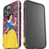 Disney Snow White Character with Floral Pattern iPhone 13 Pro Max Impact Case
