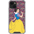 Disney Snow White Character with Floral Pattern iPhone 14 Clear Case