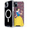Disney Snow White Character with Floral Pattern iPhone 14 MagSafe Case