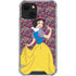 Disney Snow White Character with Floral Pattern iPhone 14 Plus Clear Case