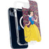 Disney Snow White Character with Floral Pattern iPhone 15 Plus MagSafe Case