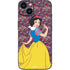 Disney Snow White Character with Floral Pattern iPhone 15 Plus Skin