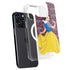 Disney Snow White Character with Floral Pattern iPhone 15 Pro MagSafe Case