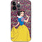 Disney Snow White Character with Floral Pattern iPhone 14 Pro Max Skin