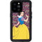Disney Snow White Character with Floral Pattern iPhone 14 Pro Max Waterproof Case