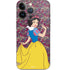 Disney Snow White Character with Floral Pattern iPhone 14 Pro Skin