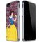 Disney Snow White Character with Floral Pattern iPhone SE (2nd & 3rd Gen) Clear Case
