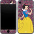 Disney Snow White Character with Floral Pattern iPhone SE (2nd & 3rd Gen) Skin