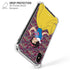 Disney Snow White Character with Floral Pattern iPhone XS Max Clear Case