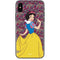 Disney Snow White Character with Floral Pattern iPhone XS Max Skin