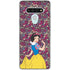 Disney Snow White Character with Floral Pattern LG Stylo 6 Clear Case