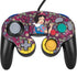 Disney Snow White Character with Floral Pattern Nintendo GameCube Controller Skin