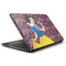 Disney Snow White Character with Floral Pattern HP Notebook Skin