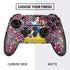 Disney Snow White Character with Floral Pattern PlayStation Scuf Vantage 2 Controller Skin