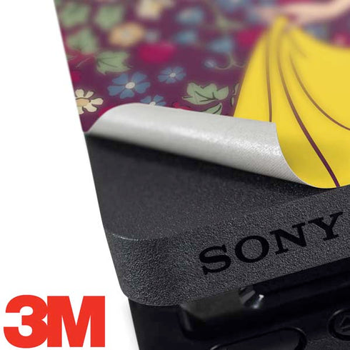 Disney Snow White Character with Floral Pattern PS4 Pro Bundle Skin