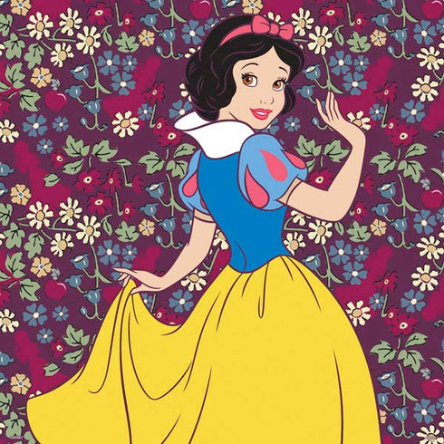 Disney Snow White Character with Floral Pattern PS4 Slim Bundle Skin