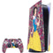 Disney Snow White Character with Floral Pattern PS5 Bundle Skin