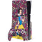 Disney Snow White Character with Floral Pattern PS5 Slim Disk Bundle Skin