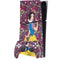 Disney Snow White Character with Floral Pattern PS5 Slim Digital Edition Bundle Skin