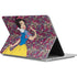 Disney Snow White Character with Floral Pattern Surface Laptop Studio Skin
