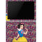 Disney Snow White Character with Floral Pattern Surface Pro 6 Skin