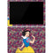 Disney Snow White Character with Floral Pattern Surface Pro 7 Skin