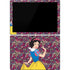 Disney Snow White Character with Floral Pattern Surface Pro 7 Skin