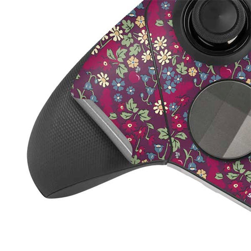 Disney Snow White Character with Floral Pattern Xbox Elite Wireless Controller Series 2 Skin