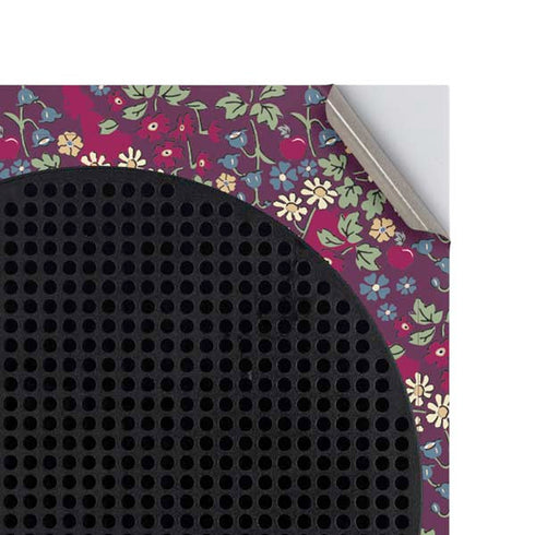 Disney Snow White Character with Floral Pattern Xbox Series S Console Skin