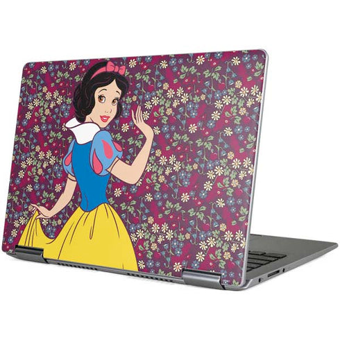Disney Snow White Character with Floral Pattern Yoga 710 14in Skin