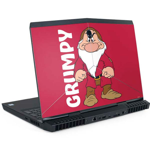 Disney Snow White Grumpy Dwarf Dell Alienware Skin