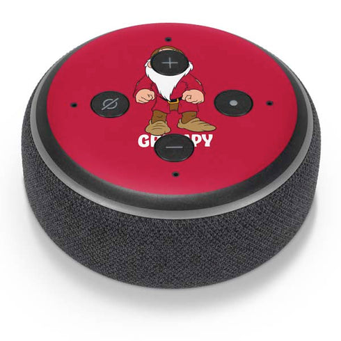 Disney Snow White Grumpy Dwarf Amazon Echo Dot Skin