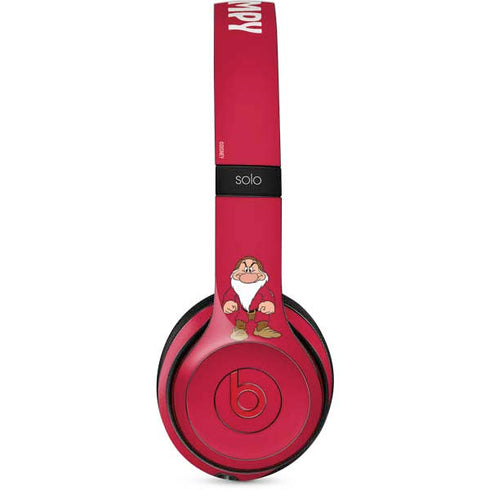 Disney Snow White Grumpy Dwarf Beats Solo 2 Wireless Skin