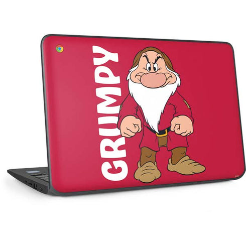 Disney Snow White Grumpy Dwarf HP Chromebook Skin