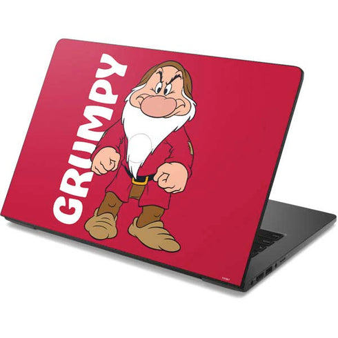 Disney Snow White Grumpy Dwarf Dell Chromebook Skin