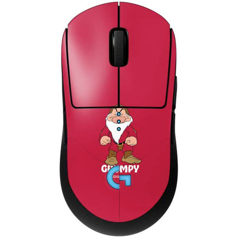 Disney Snow White Grumpy Dwarf G Pro Wireless Gaming Mouse Skin