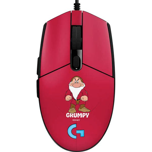 Disney Snow White Grumpy Dwarf G203 Prodigy RGB Wired Gaming Mouse Skin