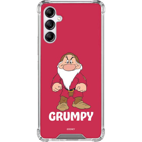 Disney Snow White Grumpy Dwarf Galaxy A15 5G Clear Case
