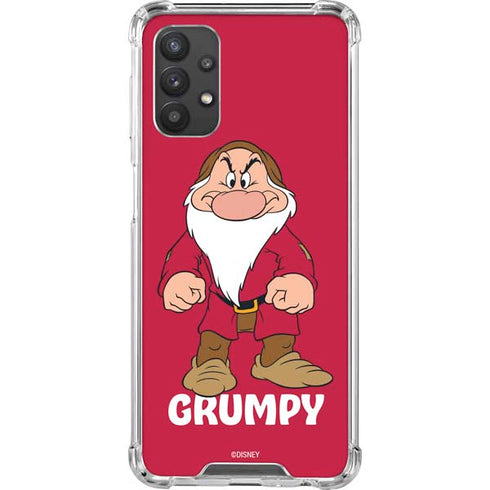 Disney Snow White Grumpy Dwarf Galaxy A32 5G Clear Case